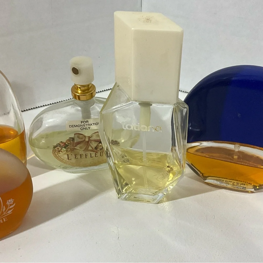 Vintage Assorted Lot of 7 Different Perfumes Sprays Collectible
